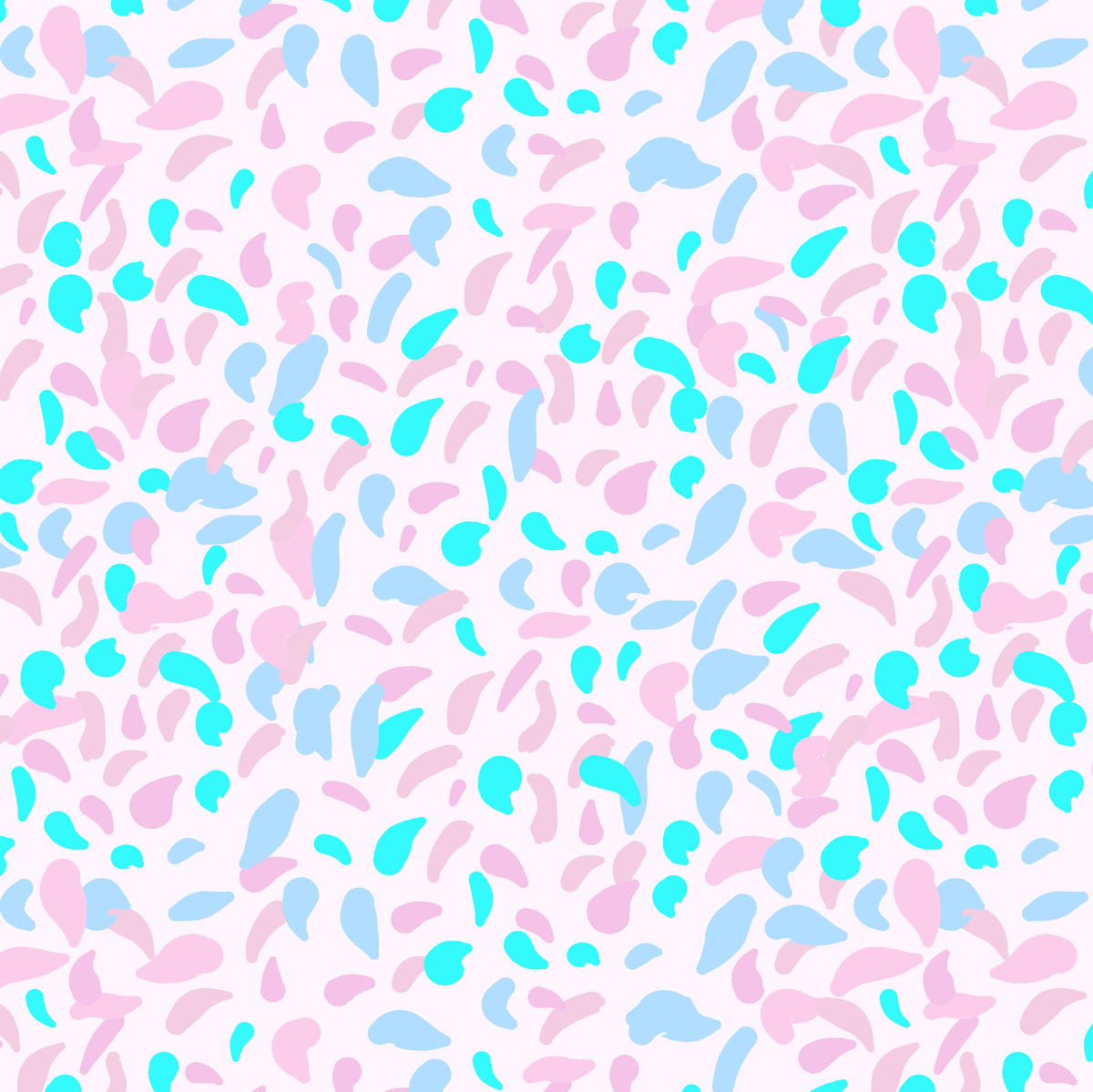 Pebble — Pinks & Cyan